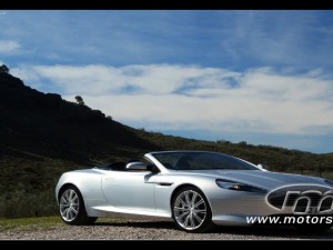 Aston_Martin-Virage_Volante_2012 with beautiful view wallpaper